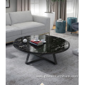 Stainless steel frame coffee table